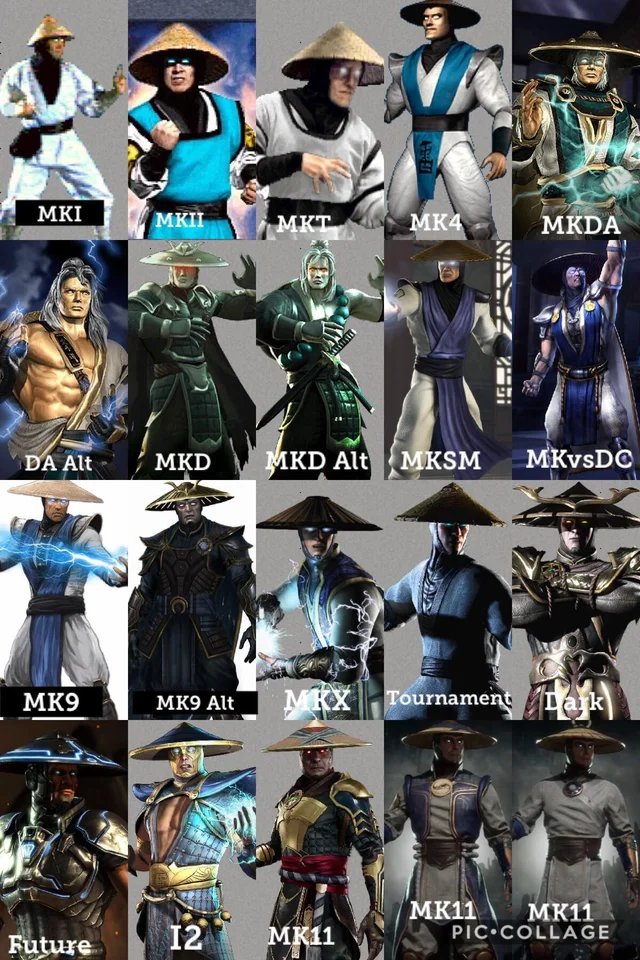 mortal kombat raiden alternate costume