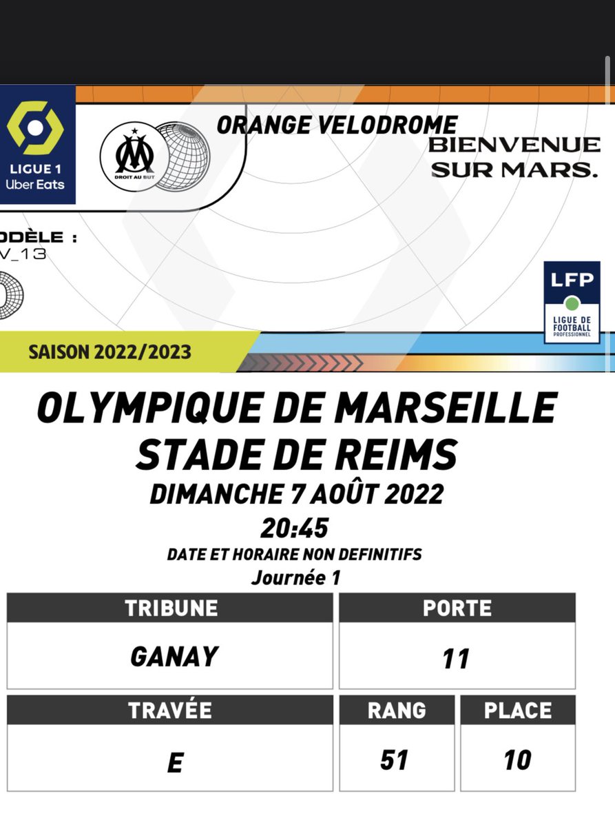 SarronAnthony's tweet photo. @biloEntraide je vends une place pour OM REIMS, 60 euros https://t.co/S7LEZUxp6X