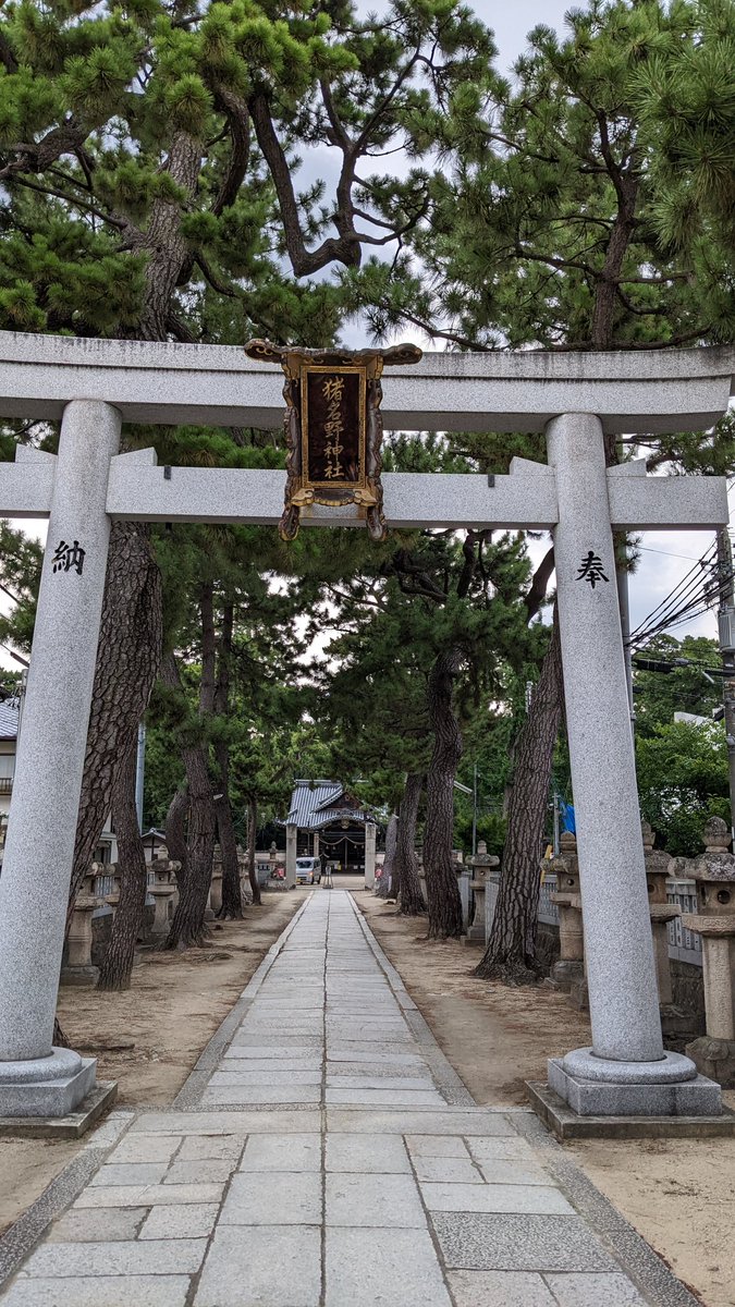 choyobi's tweet photo. 久々に『猪名野神社』にお参りに。
昔、母と初詣に来たことがありました（まじん）
#猪名野神社 https://t.co/RHlEHTW8ct