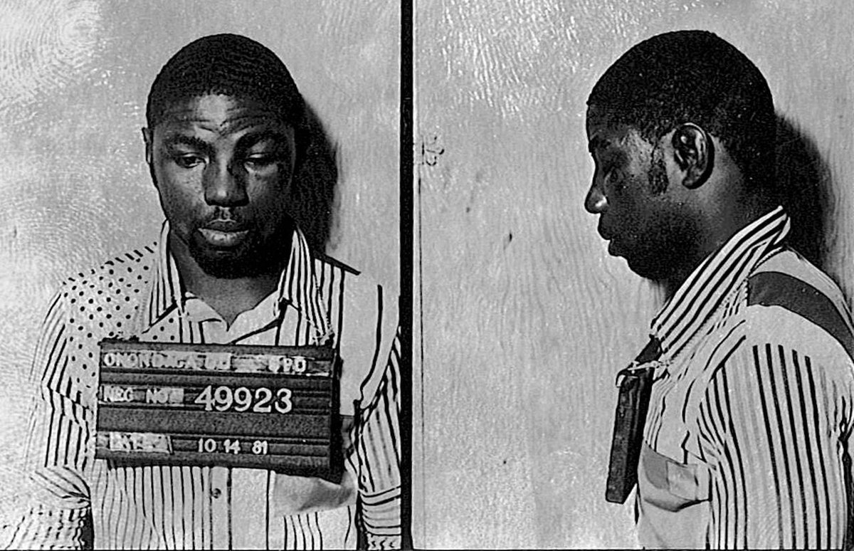 RedBadgeFilms's tweet photo. “Anthony Broadwater was arrested in October 1981 and charged with raping Alice Sebold. He was wrongly convicted and served 16 years in prison. Broadwater was exonerated in 2021.”
-Douglas Dowty, Tim Knauss, https://t.co/lT8zrf4AIl

📷: Onondaga County District Attorney's Office https://t.co/PJT3zyjrfz