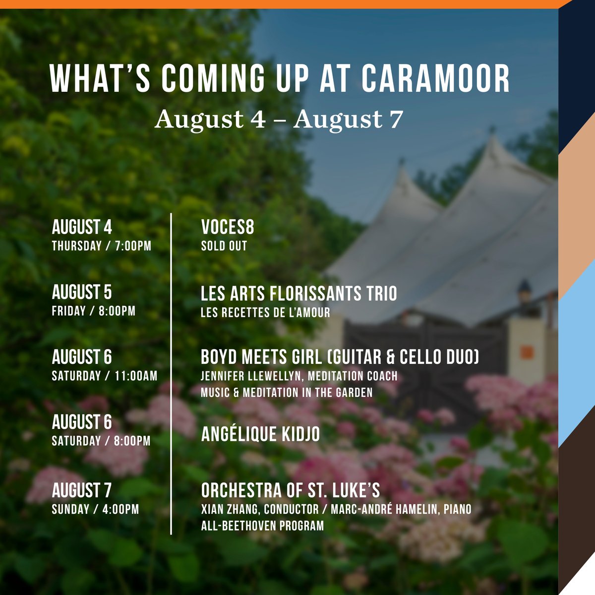 Caramoor tweet media