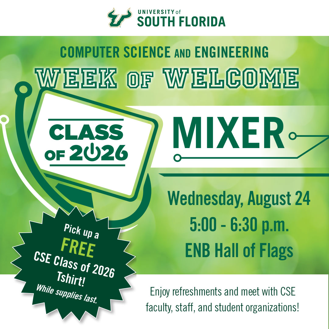 Computer Science and Engineering Class of 2026 Student Mixer!