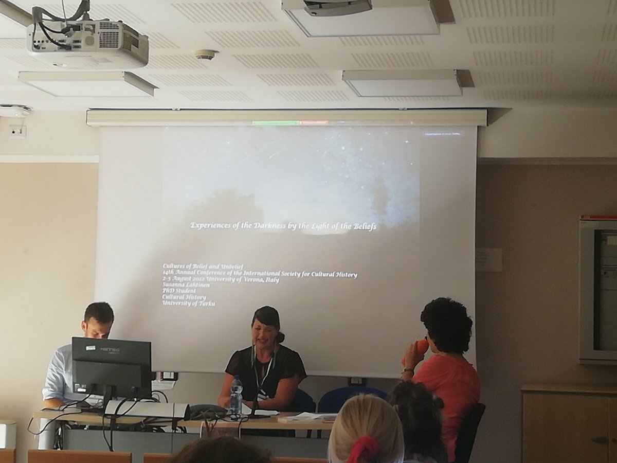 Does darkness have a history? Fascinating talk by Susanna Lahtinen #isch2022