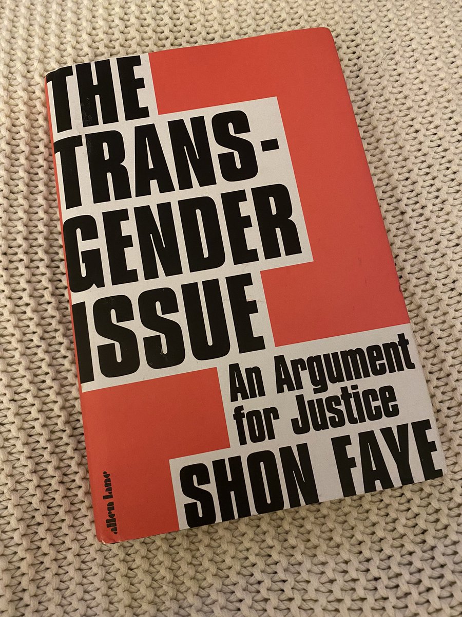 EmilyBrenchi's tweet photo. #WhatImReading this week - FINALLY getting round to reading this. Thanks to my lad @ZombieMilhouse for the book swap 🧡
#TheTransgenderIssue #ShonFaye #Books https://t.co/MHL6gUb7jX