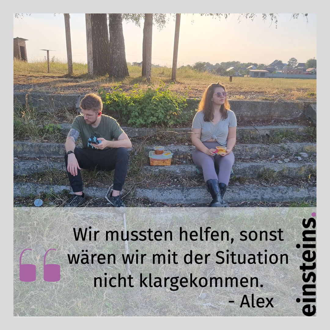 Jana und Alex leisten seit der ersten Woche des #Angriffskriegs in der Ukraine humanitäre Hilfe. Durch ihre Solidarität den Ukrainer:innen gegenüber sorgen die beiden für #Sicherheit. 

📝Interview mit Jana Jergl und Alexander Gertz 
📸Jana Jergl (privat)