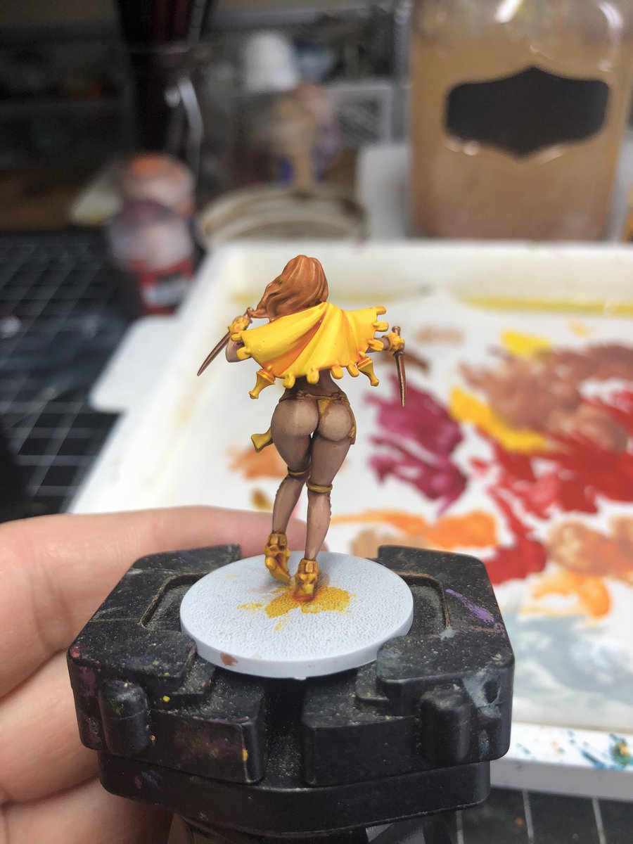 wingdhussarmini's tweet photo. Sunstalker Dancer - #KingdomDeath WIP https://t.co/6aIo0HEqrh