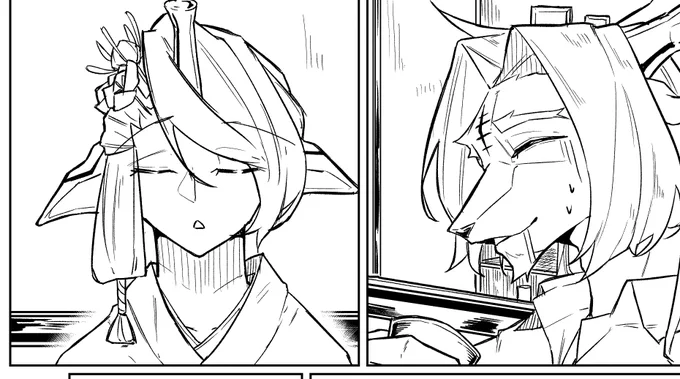 こっちの漫画も描いてる。
こっちの漫画の一コマがあり得ないほど早く感じる。 
