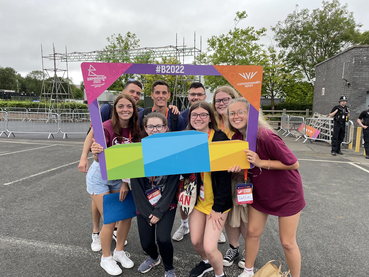 ALSportDev's tweet photo. An early start for these campers this morning, but we have had THE most amazing day at @birminghamcg22 😁  Thank you so much @StreetGames! We even managed to see two @walesTT wins! Well done @Clopingpong and @CallumEvans3! 🏓 #Inspiration2022 https://t.co/DqXThxQMtF