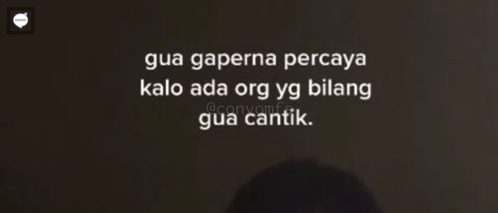 convomfs's tweet photo. Saking insecure nya 💭 https://t.co/MyMIzWcrrO