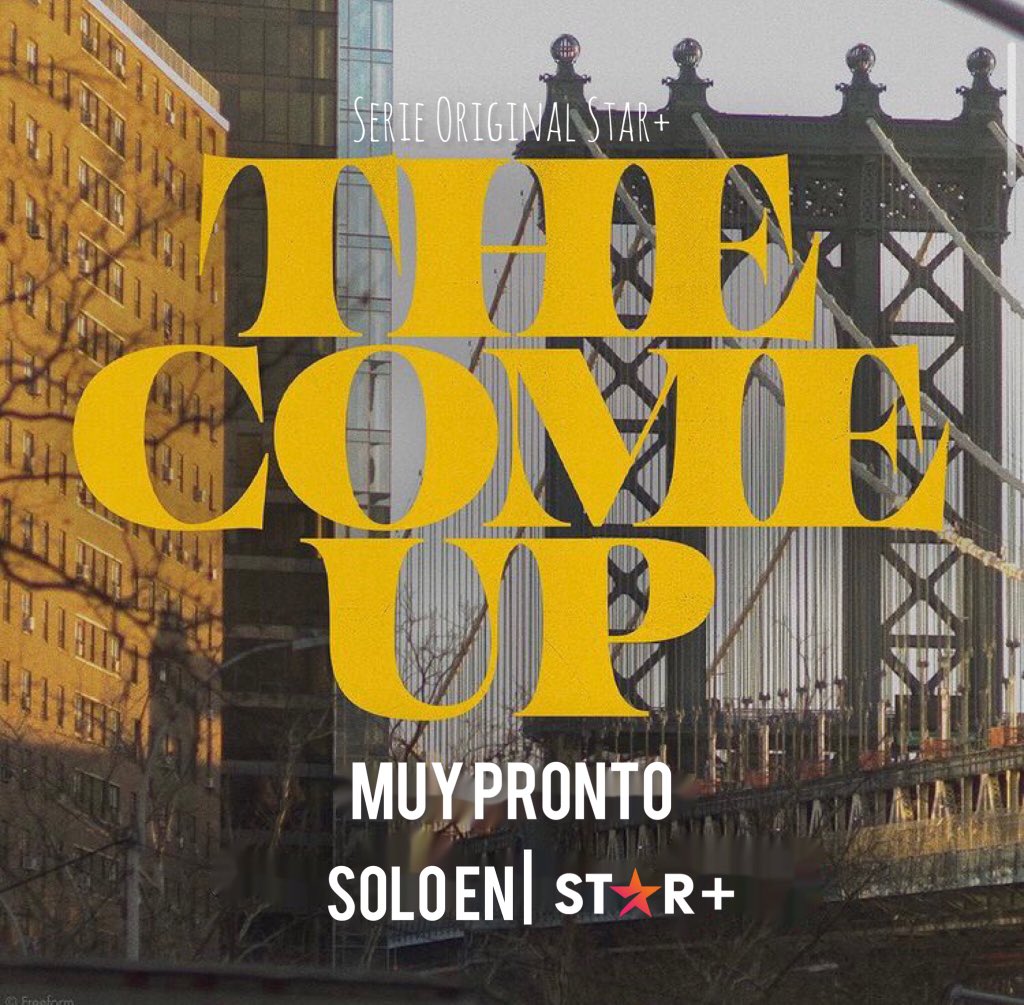 Estreno⭐️| Se anuncia el próximo RealityShow StarOriginal #TheComeUp la serie nos mostrará a seis jóvenes que son de Nueva York y él como persiguen sus sueños , el amor y el arte en sus propios términos! Mostrándonos como las generaciones de Nueva York han cambiado!