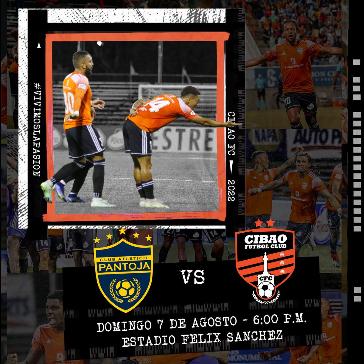 CibaoFC's tweet photo. Próximo encuentro 🙌🏻🔥 #ClasicoLDF #LDF2022 https://t.co/JvCAphOdFP