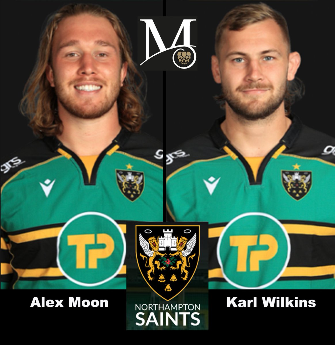 We are delighted to announce the Marquis' continued sponsorship of Alex Moon, ex-St Joe's, and his colleague Karl Wilkins, who has joined him at Northampton Saints. The Marquis is proud to continue the O'Leary families' long-standing connection with St Joe's and its ex-pupils.