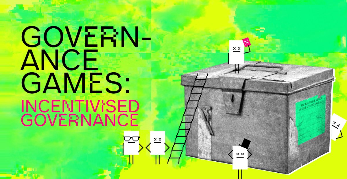 GOVERNANCE GAMES: INCENTIVISED GOVERNANCE  - only on fairground.wtf🚦🌟

PARTCIPATE &amp; VOTE! Vega's first governance incentive is based on the market creation process! Hint: our latest blog will help out!

Live now &amp; ends on August 10th! 

➡️fairground.wtf/govgames