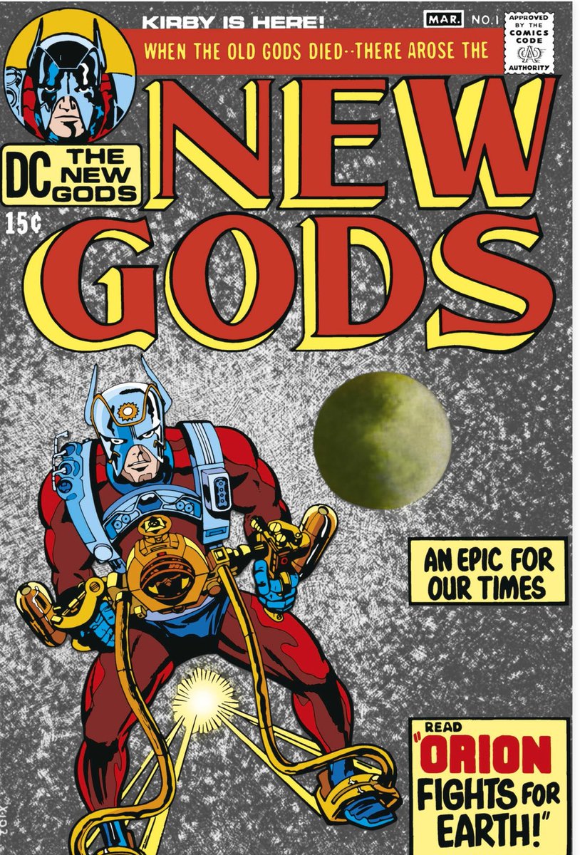 Dcwikiabrasil1's tweet photo. NEW GODS #1 (1971)
Artistas: Jack Kirby e Don Heck
#EraDeBronze #NewGods
Em 1970, depois de alterar o curso dos quadrinhos na Marvel, Jack Kirby retornou à DC, criando um enredo épico de várias séries conhecido como #QuartoMundo. O título principal era #NovosDeuses; para...🧶 https://t.co/LYdZTsYO0P