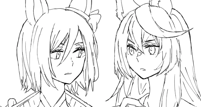 うちのルドルフはどんな水着を着るんだろう・・・と思い悩んで完成しない絵。
明日時間があればupしたい! 