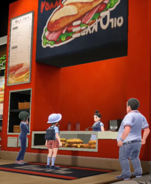 ZestiestZ's tweet photo. #PokemonScarletViolet  
Oh hell naw they be eaten lechonk. That better not be pokebacon https://t.co/PSMVqjaMea