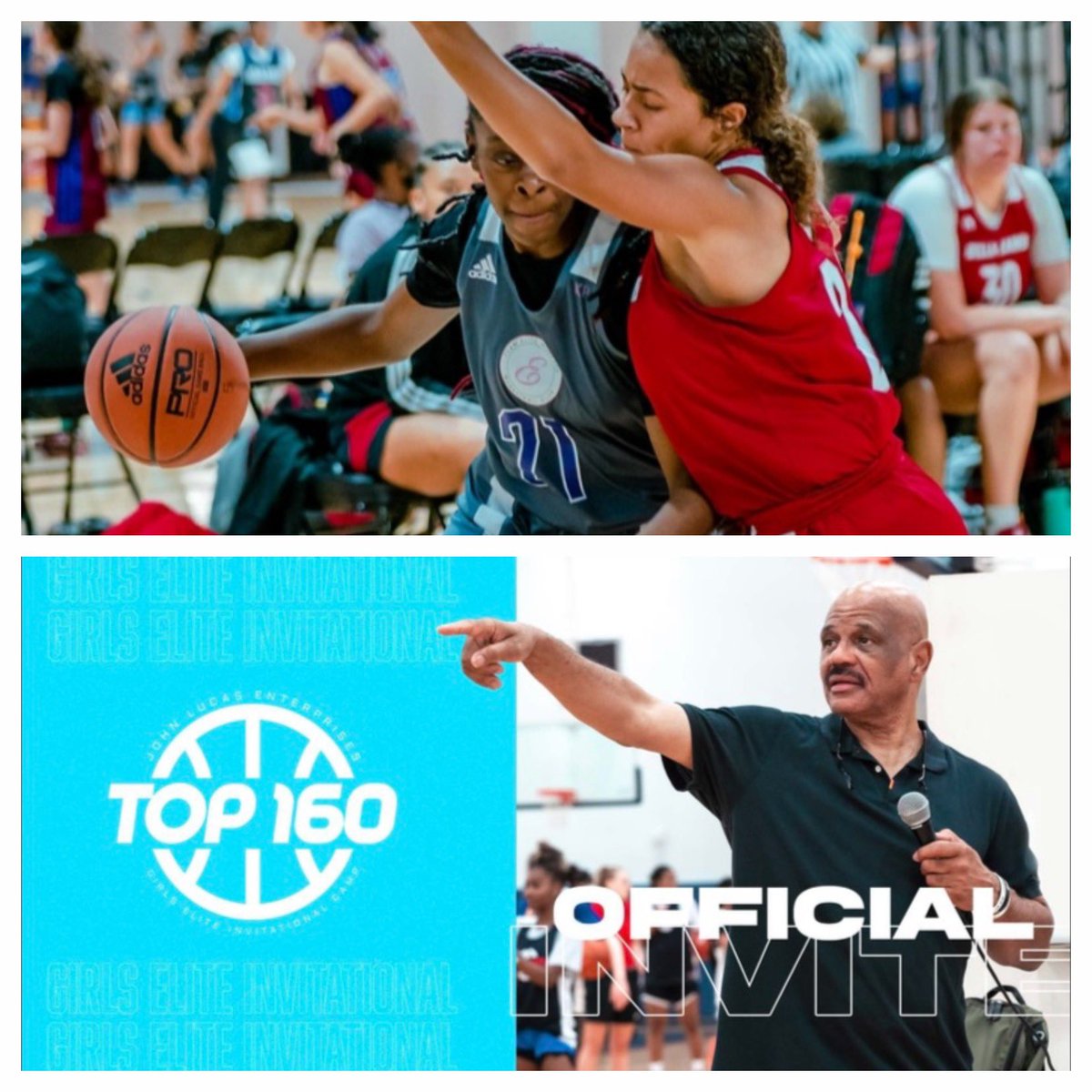 Blessed and Thankful for my Invite to The John Lucas Top 160 Camp!! <a href="/EaddieTeamElite/">Coach Eric/Team Elite Hubbard</a> <a href="/3ssbhubbard/">/ / / 3SSB Team Elite Hubbard</a> <a href="/swainbasketball/">Swain Basketball</a>
