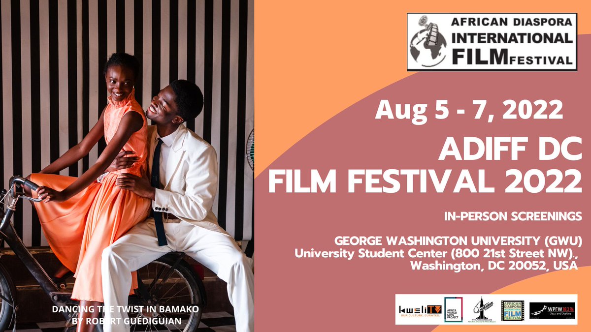 AfricaNowOnline's tweet photo. NOW 11AM-12PM We the People @WPFWDC
https://t.co/klOuYDT06E #AfricanDiaspora International Film Festival DC #ADIFFDC w Diarah N'Daw-Spech cofndr/codir @NYADIFF + 3 directors of the featured films. #BlackFilms #AfricanFilms #ADIFF @AfWrldNwPrj https://t.co/OFhVR9GLeJ