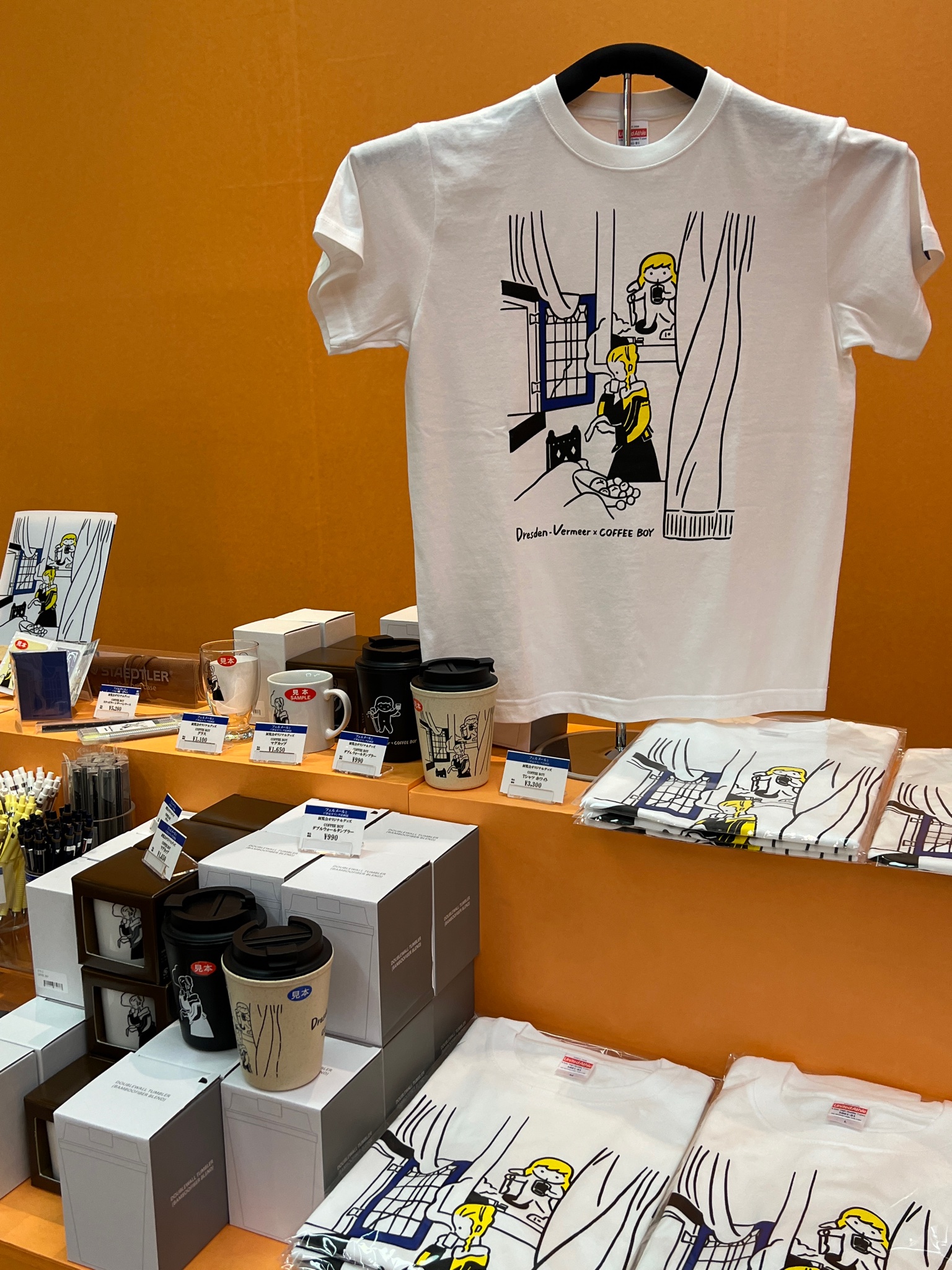 フェルメール展 Tシャツ