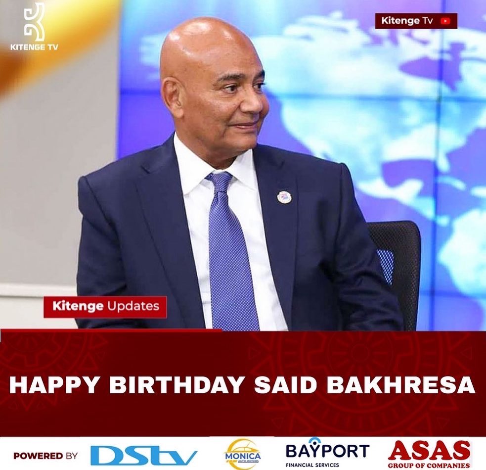 mshambuliaji's tweet photo. Leo amezaliwa Mmiliki wa Makampuni ya Bakhresa, Said Salim Bakhresa.

Heri ya siku ya kuzaliwa kwake. https://t.co/ykDTRwAhIQ