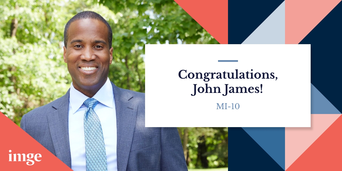 teamimge's tweet image. Congrats to @JohnJamesMI on a major primary victory yesterday! #letsfly #mipol