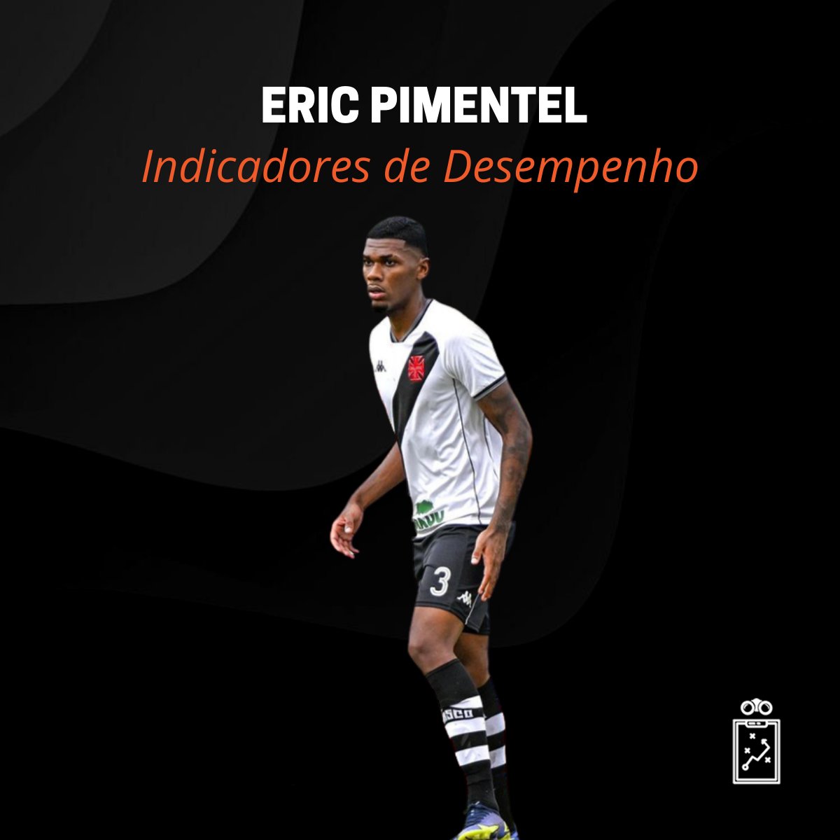 .<a href="/_ericpimentel/">Eric Pimentel</a> é um zagueiro brasileiro de 19 anos formado na base do Vasco. Atualmente, é um dos jogadores mais experientes da categoria sub-20 do clube carioca. Na partida contra o Corinthians apresentou indicadores com e sem bola, importantes para a sua posição.