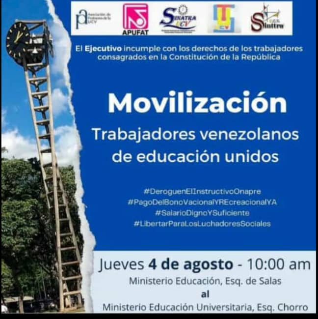 Vamos a seguir exigiendo nuestros derechos no los entregaremos