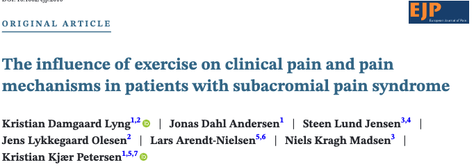 kristianlyng_'s tweet photo. FREE ONLINE🤩: https://t.co/a2B8MjjOpy

Our explorative study found a ⬇️ in NRS, ⬆️ in conditioned pain modulation and sleep quality after 8 weeks of ABD-exercise. ⬆️temporal summation of pain and ⬇️NRS at baseline predicted the response post-exercise (33.8%). Many Q's remain! https://t.co/NrKSPgfFIz