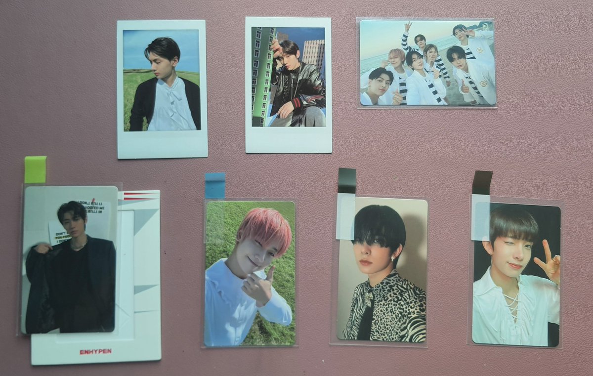 bellacartzz's tweet photo. ꒰ ❛ #BellaSells ❜ ꒱
wts lfb enhypen assorted pcs
დ 95 each
დ mint condi
დ payo/3 days dop
დ gcash
დ mod: sco
reply mine to avail
✿ wts jay yet pola hoon no pola dd ody ess ot7 pc hoon da pob sunoo yet selca hee scylla selca hee dusk https://t.co/fENUgtvqup