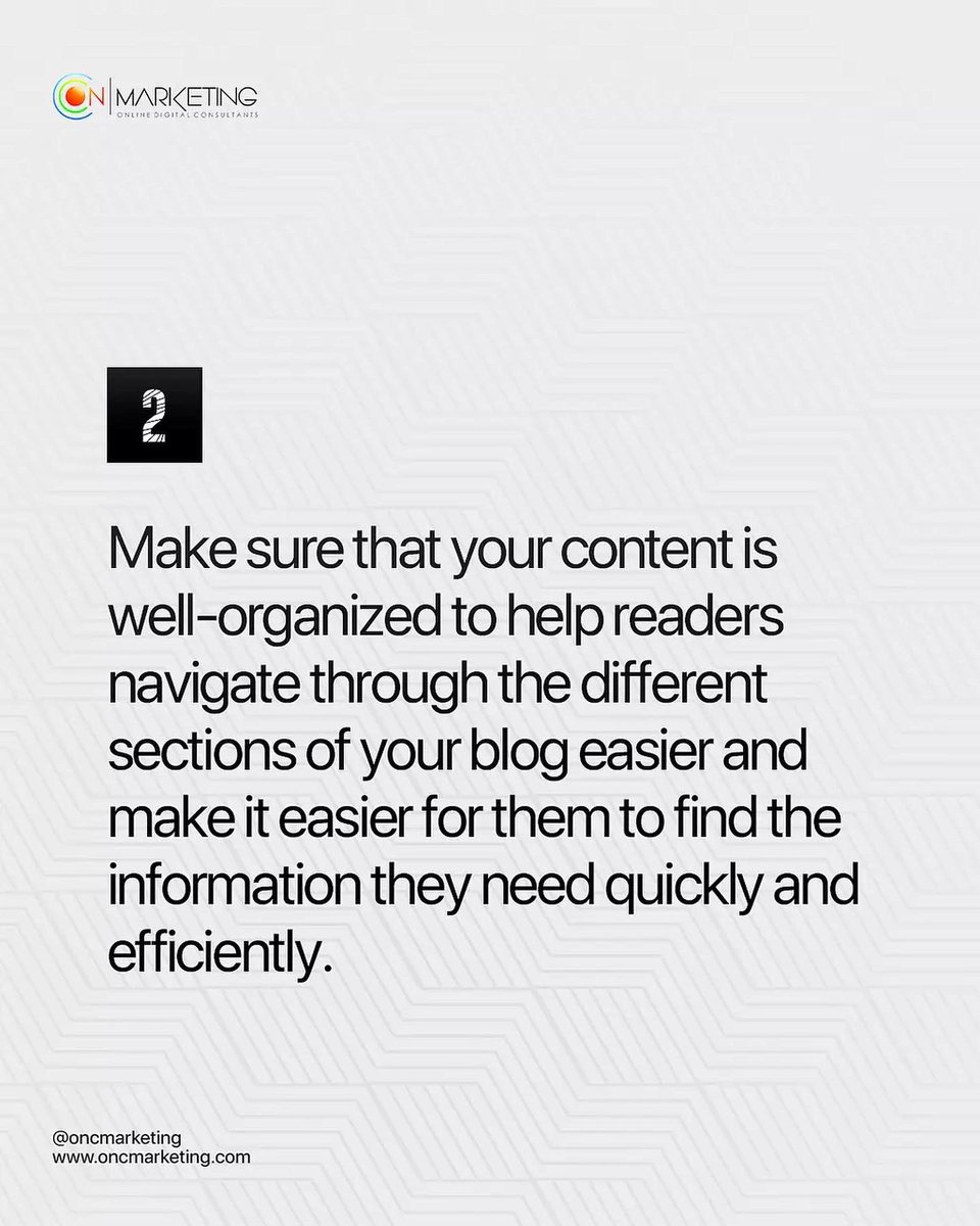 oncmarketing's tweet image. Your blog is great, but it could be better😉. These are a few things you can do to improve your blog!

#blogging #blogmarketing #blogmarketingstrategy #blogger #blogtips #blogtipsandtricks #blogtipsforbeginners #blogging101 #digitalmarketingagency #digitalmarketingtips
