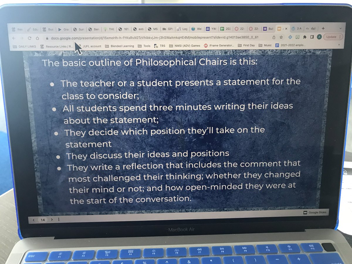 Back to school staff development is happening now at GPISD!  AVID Strategies with Tasha was filled with information.  #GPISDSecMath #GPTLC22