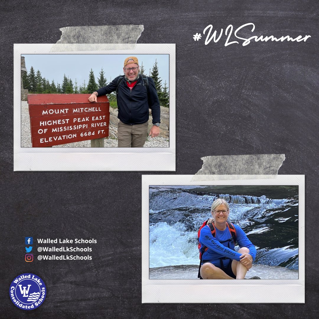 WalledLkSchools's tweet photo. District psychologist Dave Routledge and retired Commerce teacher, Kari Routledge vacationing in North Carolina. #WLSummer
Show us how you're enjoying summer break! Email your photos to info@wlcsd.org for a chance to be featured. #EveryChildEveryDay https://t.co/911EOaIpD2