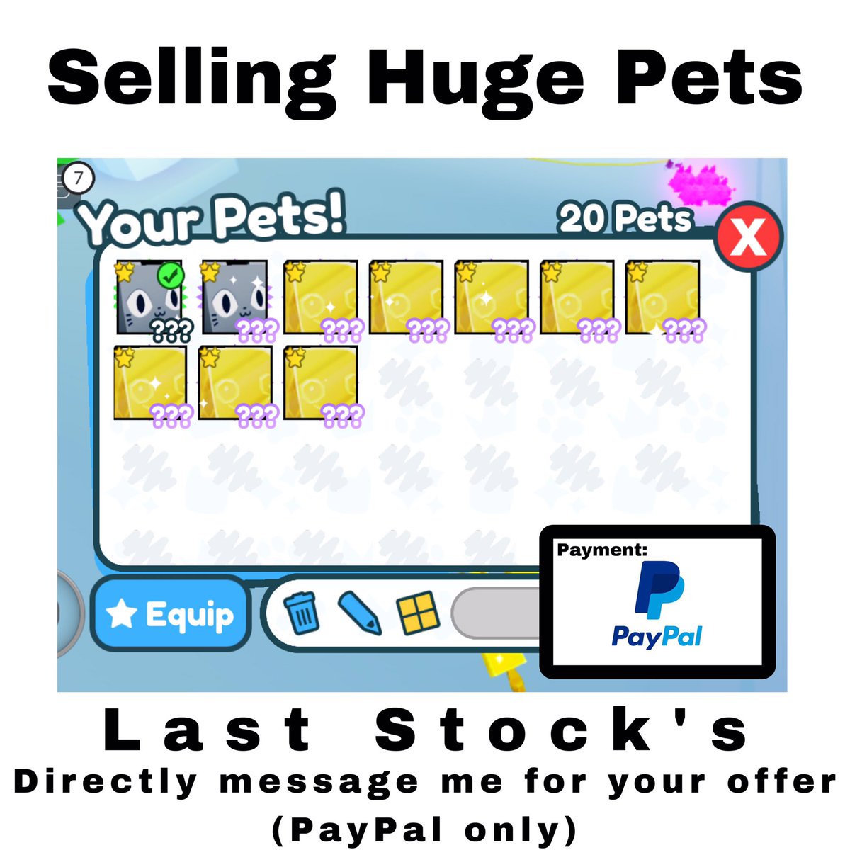 Pet Simulator X tweet media