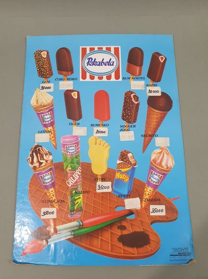 Koji je bio vas omiljeni sladoled sa ove liste? Moj je coko-moko. 😋