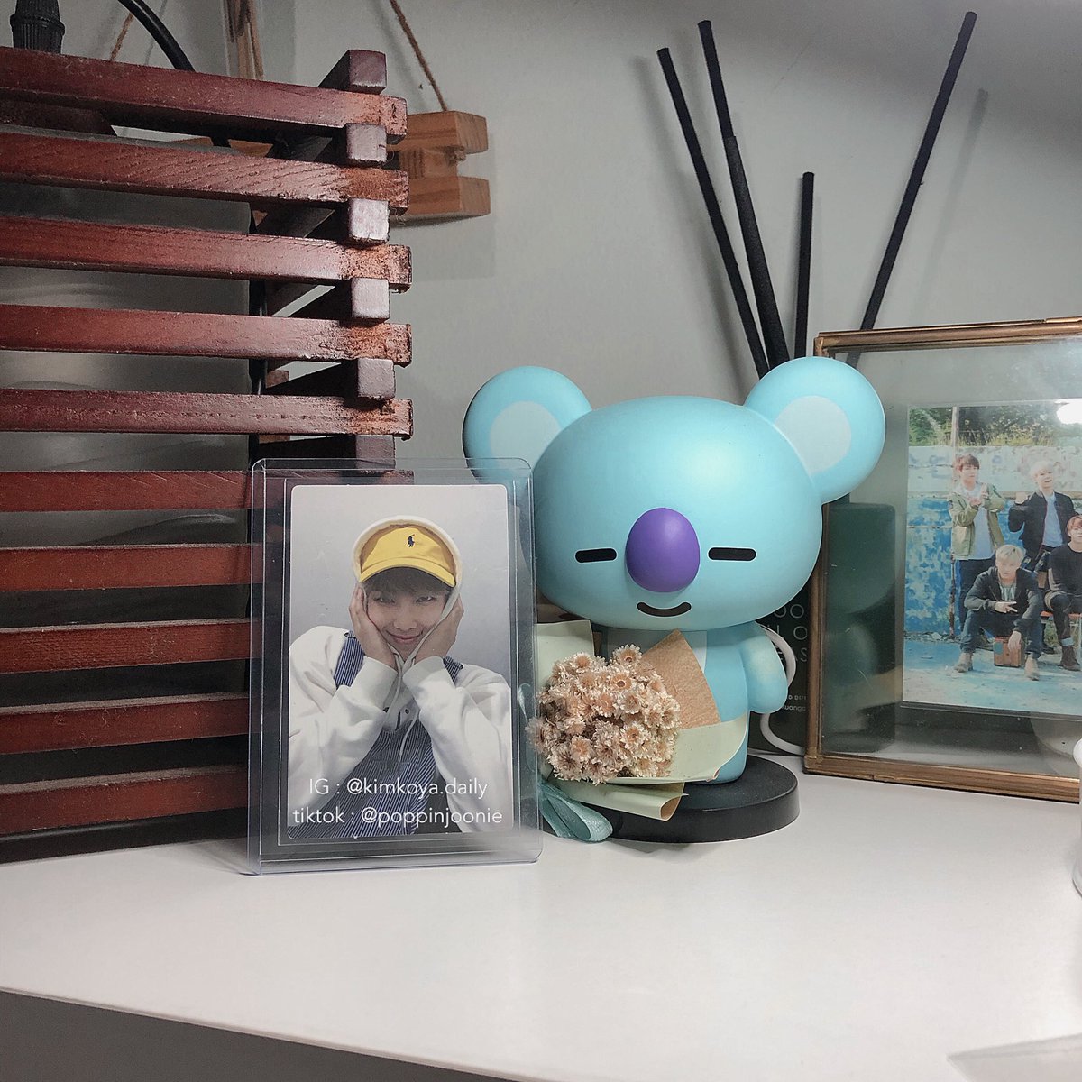 sugaarfrost07's tweet photo. (late) Happy Mail 💙
Lemme make a special post for this photocard! Wow I got this for 50% cheaper than the Indonesia marketplace in 2022 🥺 This is THE CUTEST pc of Joonie ever! I can hear the sound when they are recording for Boy In Luv cute ver from this photocard ☺️ #br17 #rm https://t.co/3XiWyB2OIu