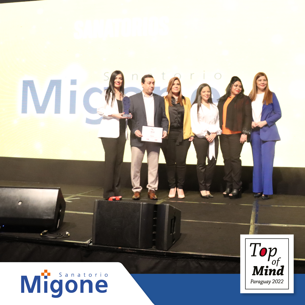 Migonepy's tweet photo. ¡Sanatorio Migone Battilana, es el 1er sanatorio en ganar el Top Of Mind en su categoría!

Realizada la premiación de la 11º edición, donde más de 100 marcas fueron premiadas.

¡Felicitaciones a todo el equipo de Sanatorio Migone Battilana por esta importante premiación! https://t.co/85qtEiBA03