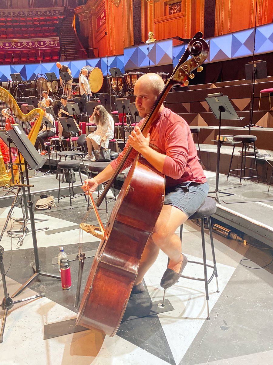 BBCNOW's tweet photo. Exciting! 😍

Rehearsals for our @BBCProms tonight at 7pm are sounding magical! ⭐️

Conducted by Ryan Bancroft with Clara-Jumi Kang (violin) and Miah Persson (soprano) join us @RoyalAlbertHall or on @BBCRadio3 

#bbcsummerofmusic

https://t.co/3CH2x9WV1s https://t.co/LNrlkr4SmK