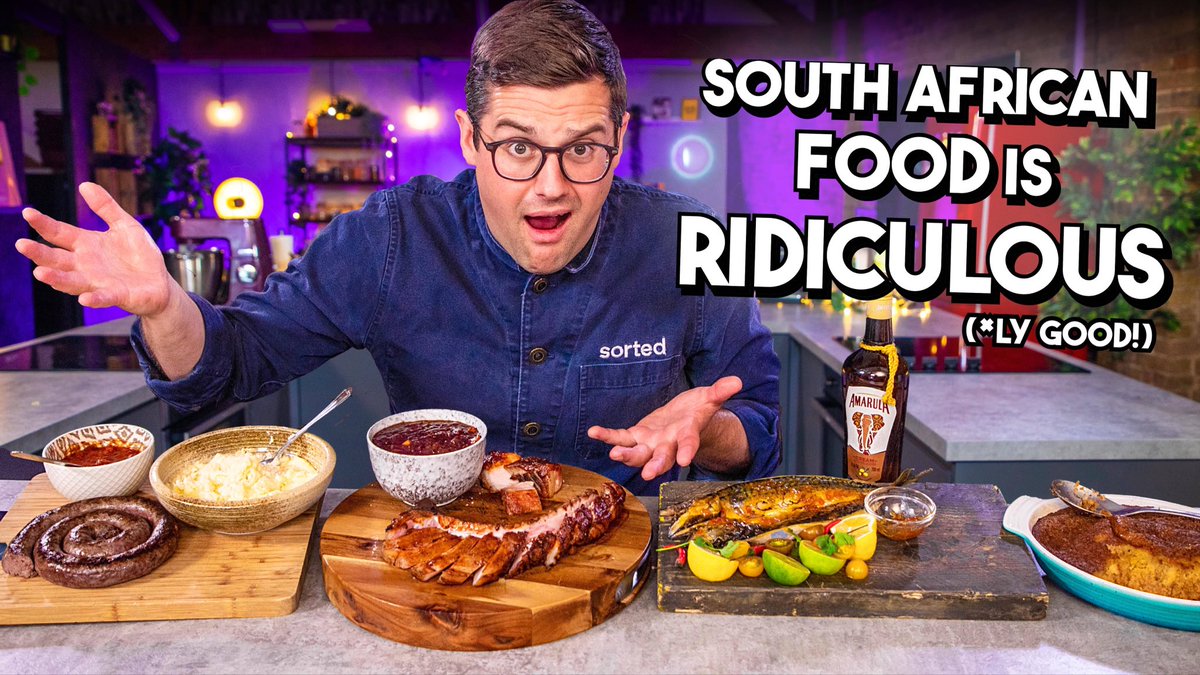sortedfood's tweet photo. NEW VIDEO 🚨 - Can Chef @paddy911 surprise the normals &amp; Chef Ebbers with MIND-BLOWING South African ingredients they've never tried before? 🤯

Find out NOW: https://t.co/BqHoY4ZES8 https://t.co/orX6TObDns