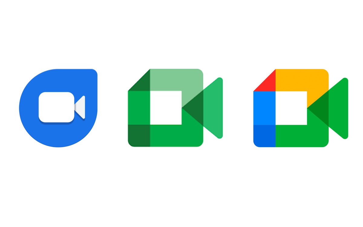 verge's tweet photo. Google Meet meets Duo Meet, with Meet in Duo but Duo isn’t going into Meet https://t.co/ugcoYlNKhM https://t.co/xtZROsoO4e