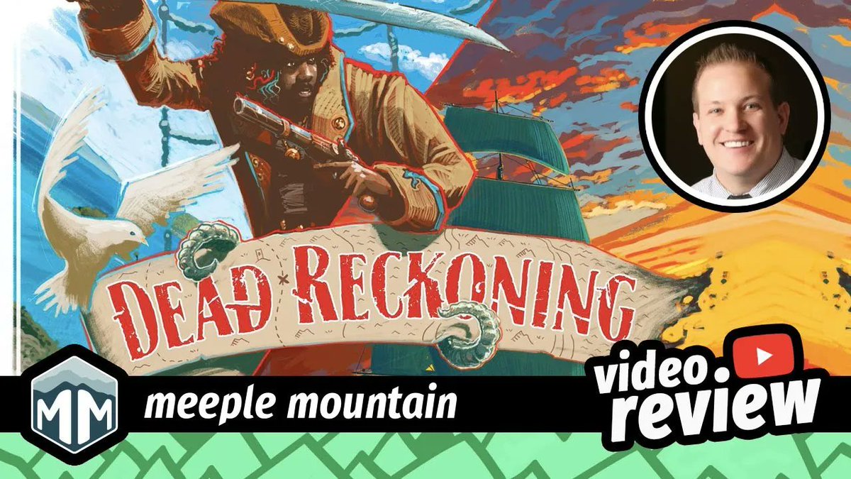 We’re partnering with @alderac to give away a copy of Dead Reckoning? Check out our review for more details.
meeplemountain.com/reviews/dead-r…

#BoardGames #Pirates #BoardGameGiveaways