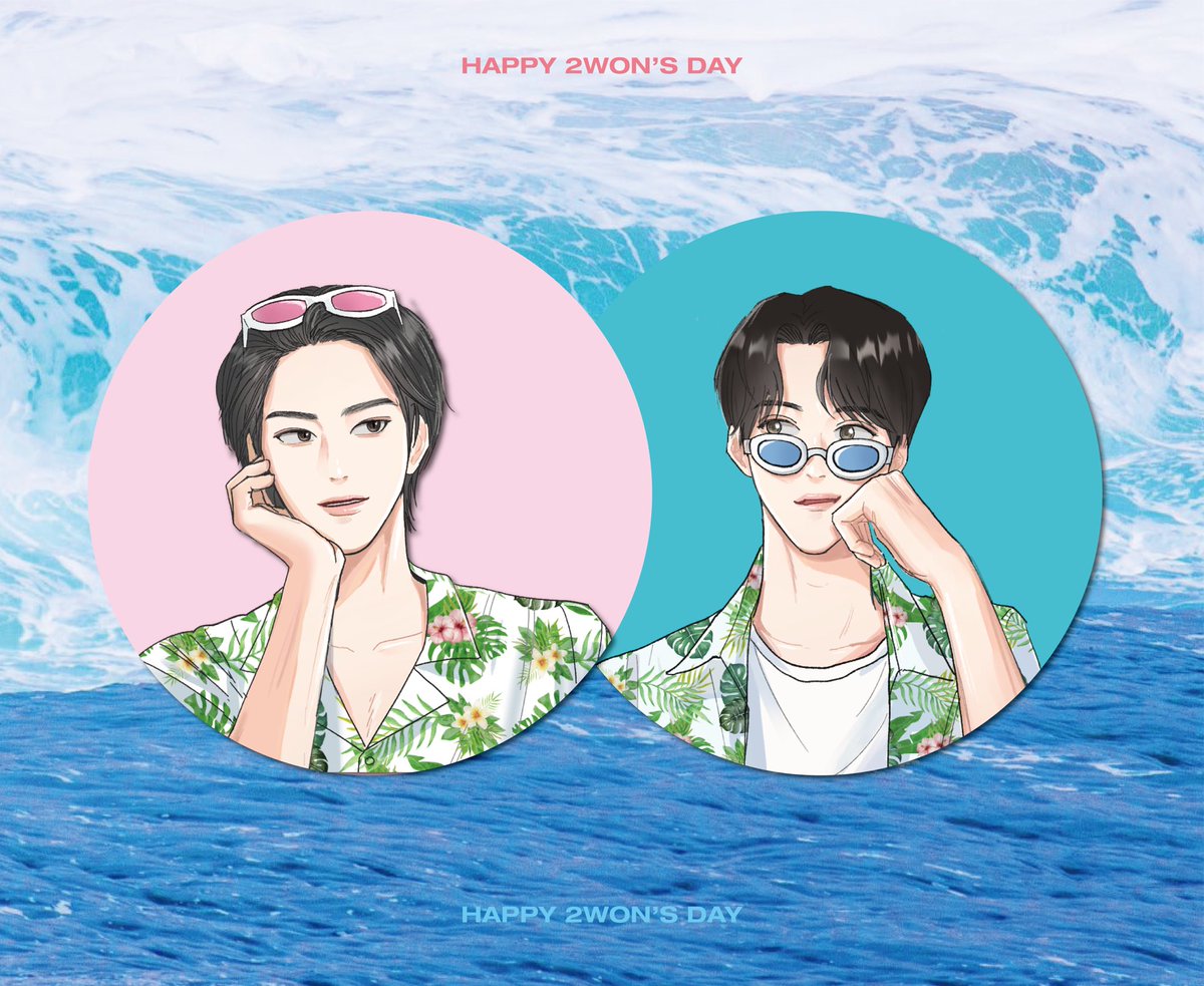 dizzyete's tweet photo. 🌴HAPPY 2WON'S DAY🌊

쌍원데이를 맞이하여 알티하신 두분께
썸머보이즈 쌍원 키링세트를 선물합니다
당발은 주말에 할게요🐰🐶💖💙

+그림에 도움주신
칠리님 @Imn0t_chilly 짱짱짱❤️‍🔥 https://t.co/uhQnciZykQ