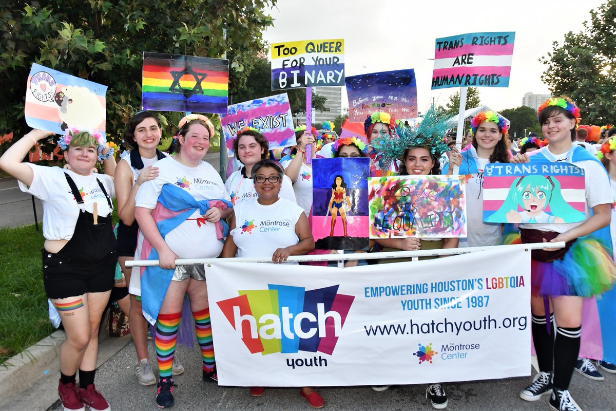 MontroseCenter's tweet photo. We're extremely grateful to have been chosen for the inaugural cohort of @BTWFoundation's Kindness in Community Fund recipients! This support will allow our @HatchYouth 🐣 program to continue serving LGBTQIA+ youth in Houston. Learn more about the fund: https://t.co/ABWF7QtbMR https://t.co/1pwSJO9cJ6