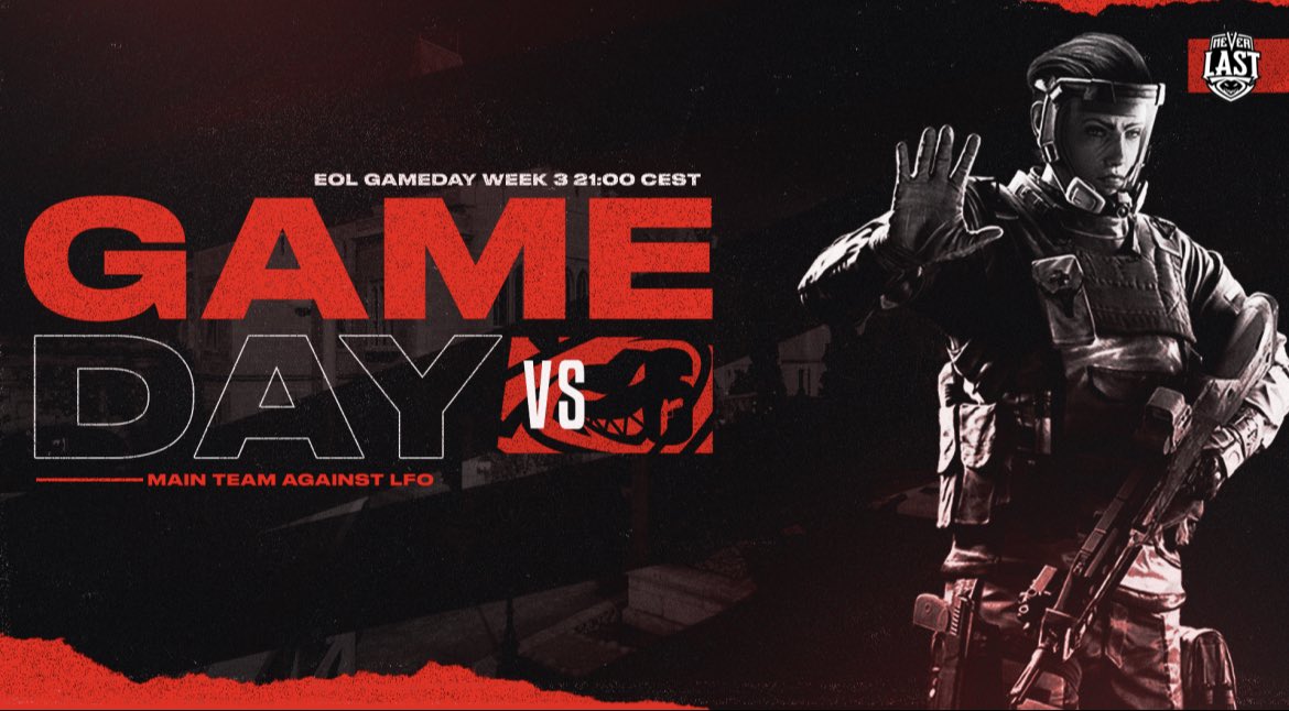 The main team play 21:00 CEST today 🏆💰