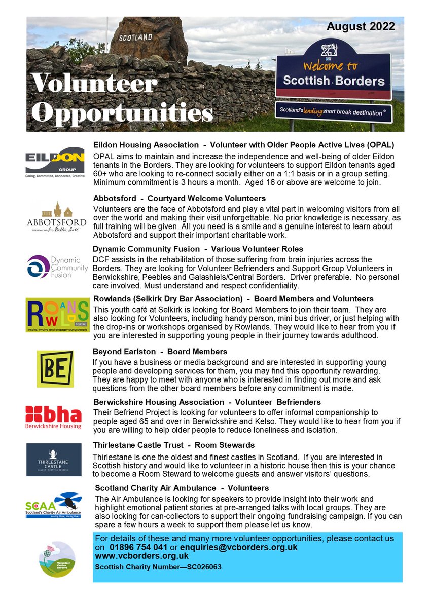 Volunteer tweet media