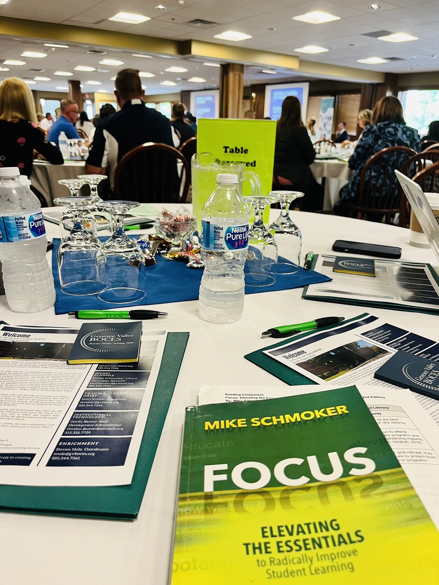 “Write more, grade less” - Schmoker Just one simple idea to help us stay FOCUSED  #gvbocessit #writingisessential