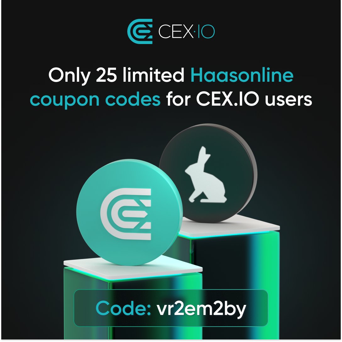 cex_io's tweet photo. 😲Here’s your unique opportunity to try HaasOnline: a state-of-the-art crypto trading automation software and cloud! 

CEX·IO customers can claim trial licenses with the coupon code vr2em2by — the code expires on September 25!

Check out @haasonline here👉 https://t.co/PcVDR9DTb8 https://t.co/vW7bGSo9IA