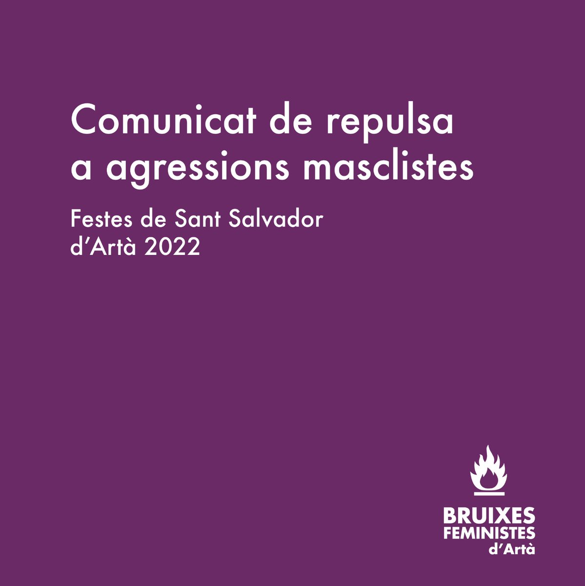 Bruixes Feministes D'Artà tweet media