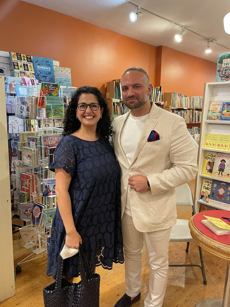 I had the absolute pleasure of meeting @saeedteebi last night at his book launch. I have read “Her First Palestinian” and can’t wait to read the rest of the short stories. #booklaunch #writer #WritingCommunity
