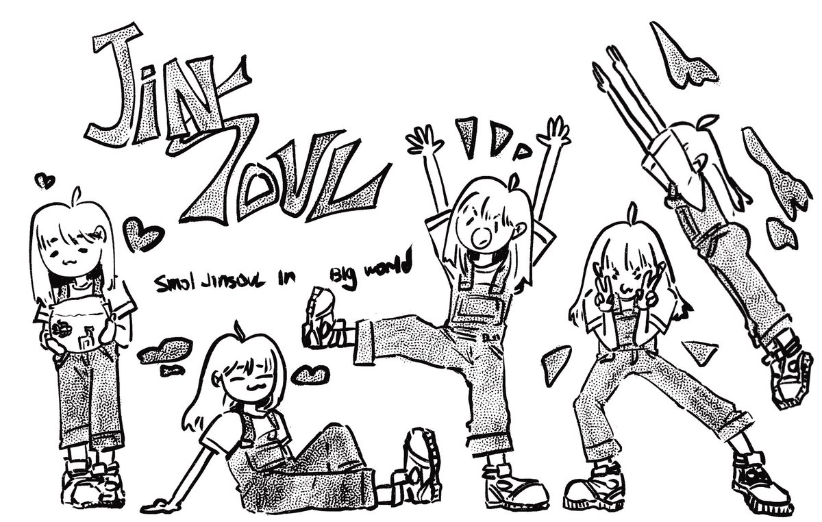 ferretsoul's tweet image. I love drawing small jinsoul 
#loonafanart #jinsoul