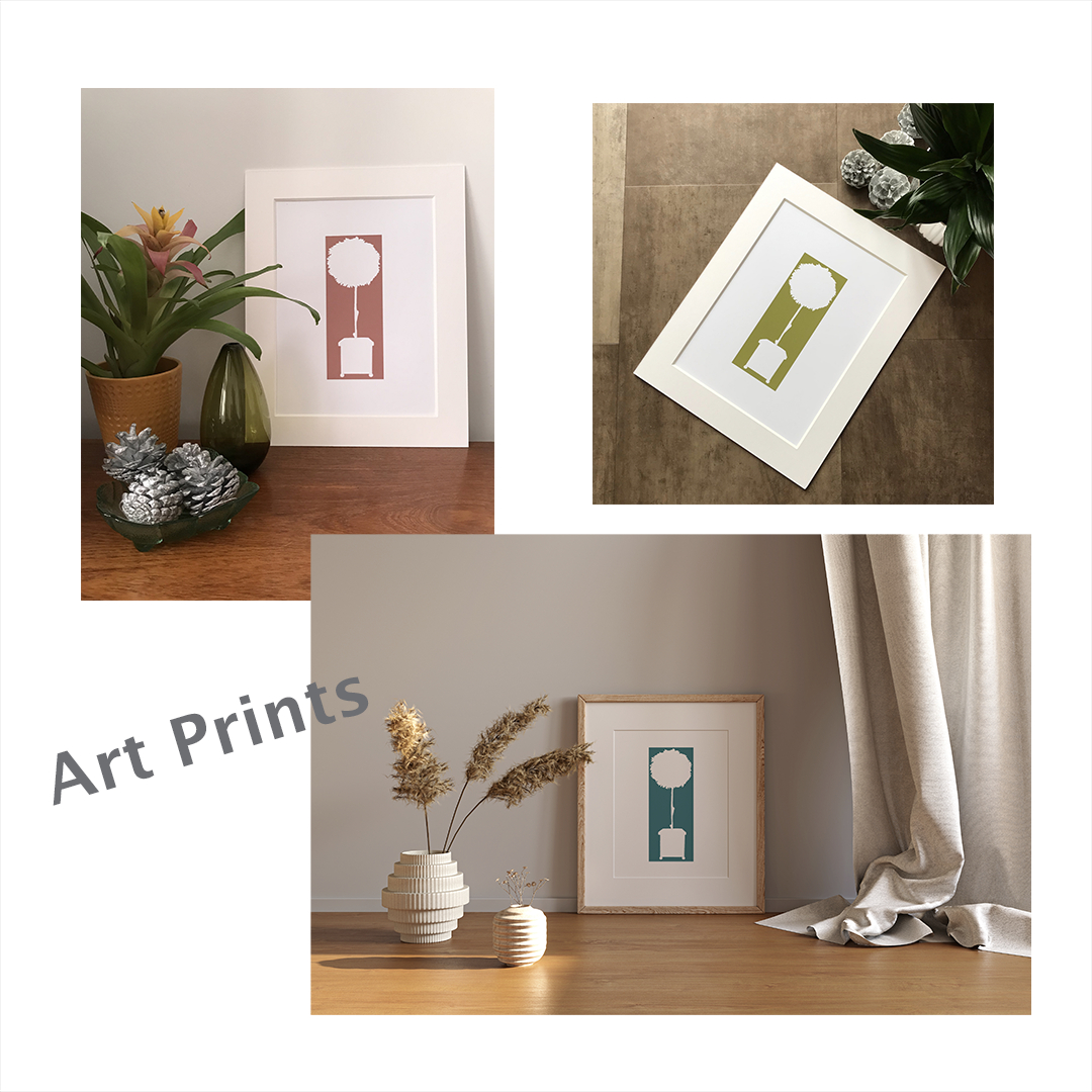 JHareDesign's tweet image. Art prints can mix in well with home accessories and the ‘Topiary Tree in Box’ mounted prints are beautifully printed and mounted onto premium mount board ready to frame. 🖼💛
To see more of the collection visit bio link.